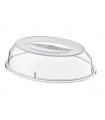 Tapa oval alta en policarbonato para plato de 240 mm ( 80 unidades )