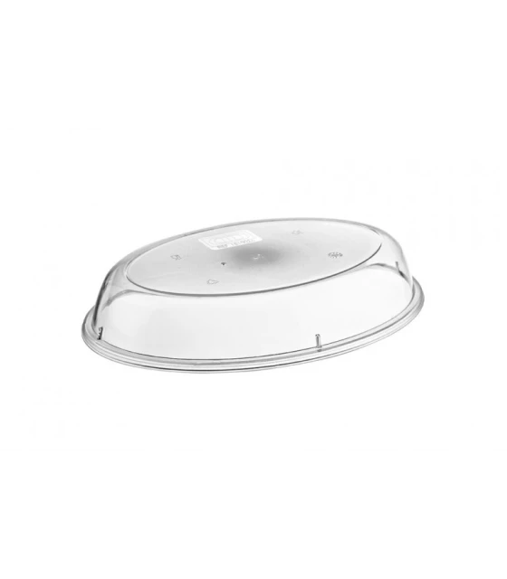 Tapa oval en policarbonato para plato oval de 240 mm ( 32 unidades ) Transparente 00