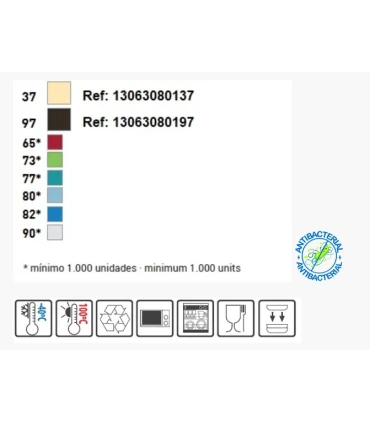 Bandejas Autoservicio 36 Bandejas Gastronorm 1/2 para autoservicio en Polipropileno a.m.c 13063080137 Bandejas Autoservicio 36 Bandejas Gastronorm 1/2 para autoservicio en Polipropileno a.m.c 13063080137
