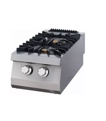 Cocinas a Gas Cocina 2 fuegos sobremesa fondo 900mm 16kW FI5 6709 Ozti FI5 6709