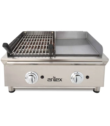 Barbacoas Plancha frytop cromo duro 65 cm con Barbacoa 35 cm Arilex 100FRYGCBN Arilex 100FRYGCBN
