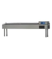 Vitrina alta de sobremesa para ingredientes refrigerada 1780x340x600h con tapa flexiglas mm Ozti