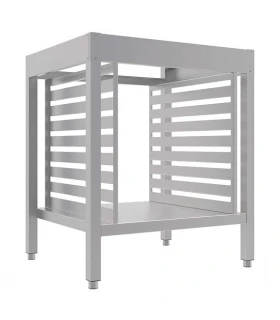 Mesa Soporte altura 900mm con 8 guías GN 1/1 para hornos Mychef Com...