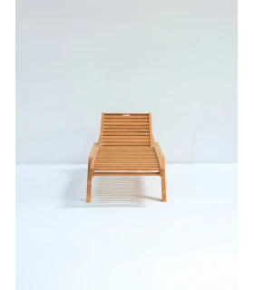 Tumbona individual en Madera de Teca Conva TK-T60