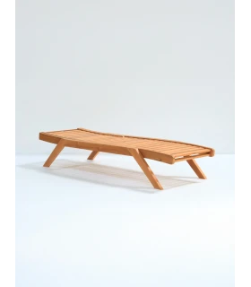 Tumbona individual en Madera de Teca Conva TK-T60