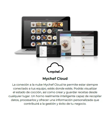 Hornos Eléctricos Horno mixto pastelería eléctrico Mychef iBake 6 60x40 Mychef BIE6100