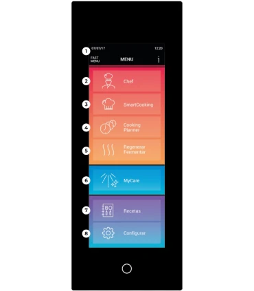 Hornos Eléctricos Horno mixto pastelería eléctrico Mychef iBake 6 60x40 Mychef BIE6100