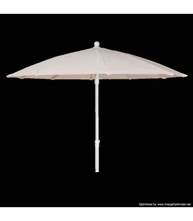 Parasol redondo 2 m Aquatex ref. 833 Textilene Beige Standard