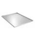Bandejas Servicio de Mesa Lata Bandeja pastelería en acero inoxidable 40x30 cm Fricosmos 083402