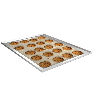 Bandejas Servicio de Mesa Lata Bandeja pastelería en acero inoxidable 40x30 cm Fricosmos 083402 Bandejas Servicio de Mesa Lata Bandeja pastelería en acero inoxidable 40x30 cm Fricosmos 083402