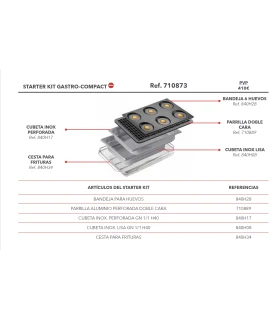 Kit bandejas starter FM Gastro-Compact