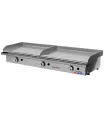 Plancha a Gas de 120 cms de Acero Rectificado Maiser EGR66