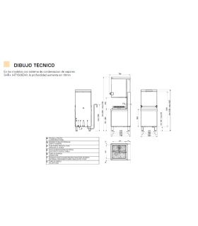 Lavavajillas de Cúpula electrónico Smeg Ecoline SPH503