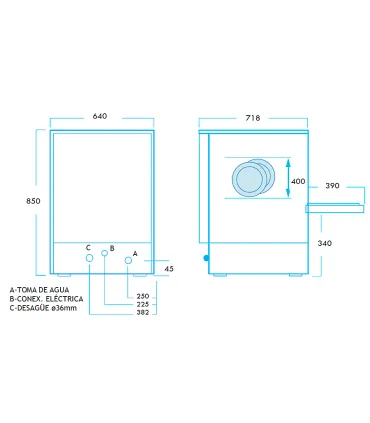 Lavautensilios Lavautensilios y bandejas GN 1/1 ó pastelería Adler AT 60 Adler AT 60