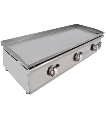 Planchas a Gas Plancha a gas en acero laminado 6 mm de 1 metro de ancho 100PGL Arilex 100PGLN