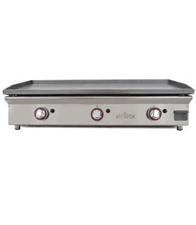Plancha a gas en acero laminado 6 mm de 1 metro de ancho 100PGL