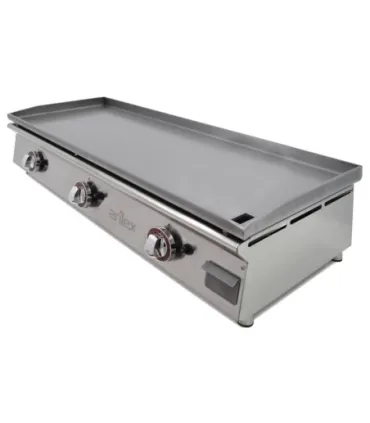 Planchas a Gas Plancha a gas en acero laminado 6 mm de 1 metro de ancho 100PGL Arilex 100PGLN