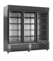 Armario expositor refrigerado color negro 3 puertas ARCH-1603V