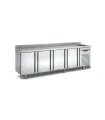 Mesa Refrigerada de 4 puertas y fregadero 2545x600mm Docriluc BMR-250-F