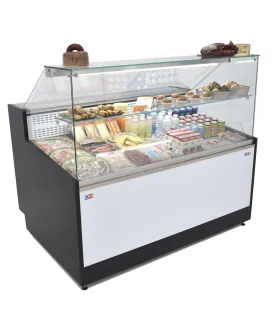 Vitrina refrigerada frío estático 1000x973mm con reserva VRE-100