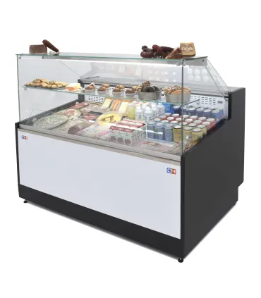 Vitrinas Mostrador Vitrina refrigerada frío estático 1000x973mm con reserva VRE-100 Clima Hostelería VRE-100