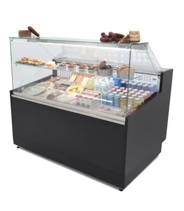 Vitrinas Mostrador Vitrina refrigerada frío estático 1000x973mm con reserva VRE-100 Clima Hostelería VRE-100