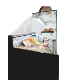 Vitrina refrigerada frío estático 1000x973mm con reserva VRE-100