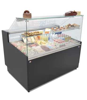 Vitrinas Mostrador Vitrina refrigerada frío estático 1000x973mm con reserva VRE-100 Clima Hostelería VRE-100