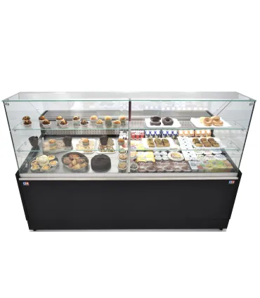 Vitrina refrigerada pastelería frío estático 2000x970mm VRE-200-P