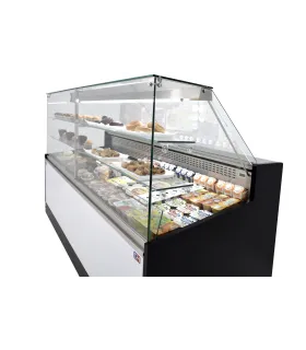 Vitrina refrigerada pastelería frío estático 2000x970mm VRE-200-P