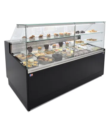 Vitrina refrigerada pastelería frío estático 2000x970mm VRE-200-P