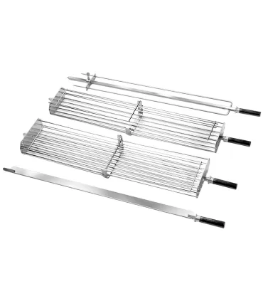 Accesorios Asadores Espada jaula pollo abierto para asador de pollos MCM MCM