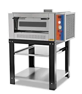 Horno Pizza a Gas capacidad 4+4 pizzas de 30 cms EMP4+4G