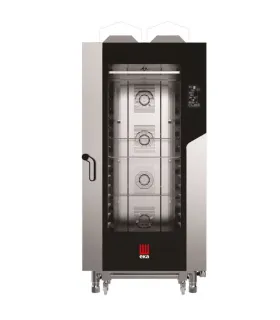 Horno a gas 16 60x40 convección y vapor EKA Millennial Smart Bakery