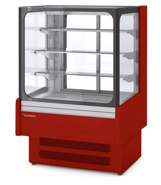 Vitrina Expositora Refrigerada 3 estantes Coreco 1300x730x1380h mm VSS-6-13-R