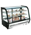 Vitrina expositora refrigerada sobre mostrador 3 estantes Edenox VERS-160 HC