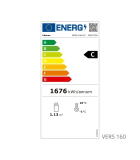 Vitrina expositora refrigerada sobre mostrador 3 estantes Edenox VE...