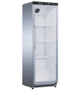 Armario Expositor Refrigerado 600x585x1850h mm AE 400 TN INOX