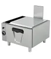 Mueble Soporte 800mm con horno a gas GN 2/1 para maquinaria de cocina fondo 700