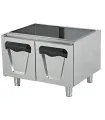 Mueble Soporte 800mm con armario para maquinaria de cocina fondo 900