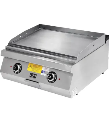 Planchas eléctricas Fry top Eléctrico Acero Rectificado Sobremesa 12kW 800mm Fondo 900 Clima Hostelería EMPPLS9IE020