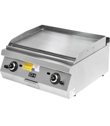 Planchas a Gas Fry top a Gas Cromo Duro Sobremesa 26 kW 1200mm Fondo 700 Clima Hostelería EMPPLS7IG030K