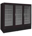 Armario Expositor Refrigerado 3 puertas batientes color negro 1650 litros Edenox APE-1603C