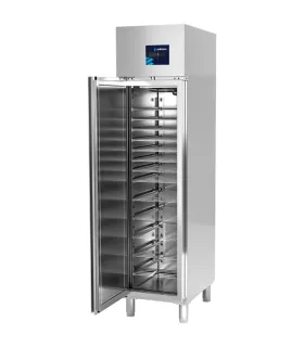 Armario refrigerado Inox 1 puerta con estantes GN 1/1 Edenox APG-51...