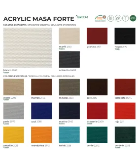 Cortina Universal para Parasoles de 205cms de altura