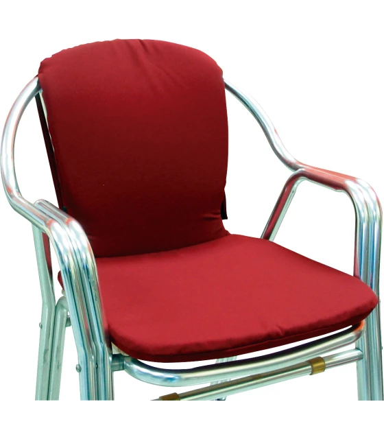 Cojín Completo para silla curva de Terraza en tejido Masa Soft 260 gr