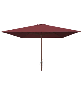 Parasol aluminio 3.5x3.5 m Tejido Acrílico Basic Conva Heavy duty 895