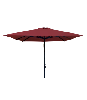 Parasol aluminio 3.5x3.5 m Tejido Acrílico Basic Conva Heavy duty 895