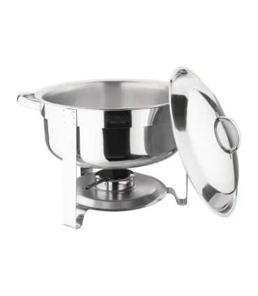 Chafing Dish Chafing Viena Olympia inoxidable 7.5 litros Olympia CB063 Chafing Dish Chafing Viena Olympia inoxidable 7.5 litros Olympia CB063