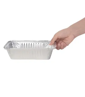 Envase de aluminio 201 x 109mm 688ml (Caja 500)